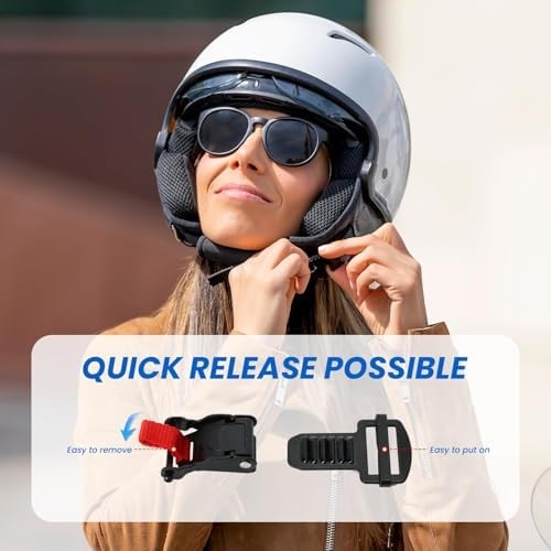 Motorcycle Helmet Quick Release Buckle Kit