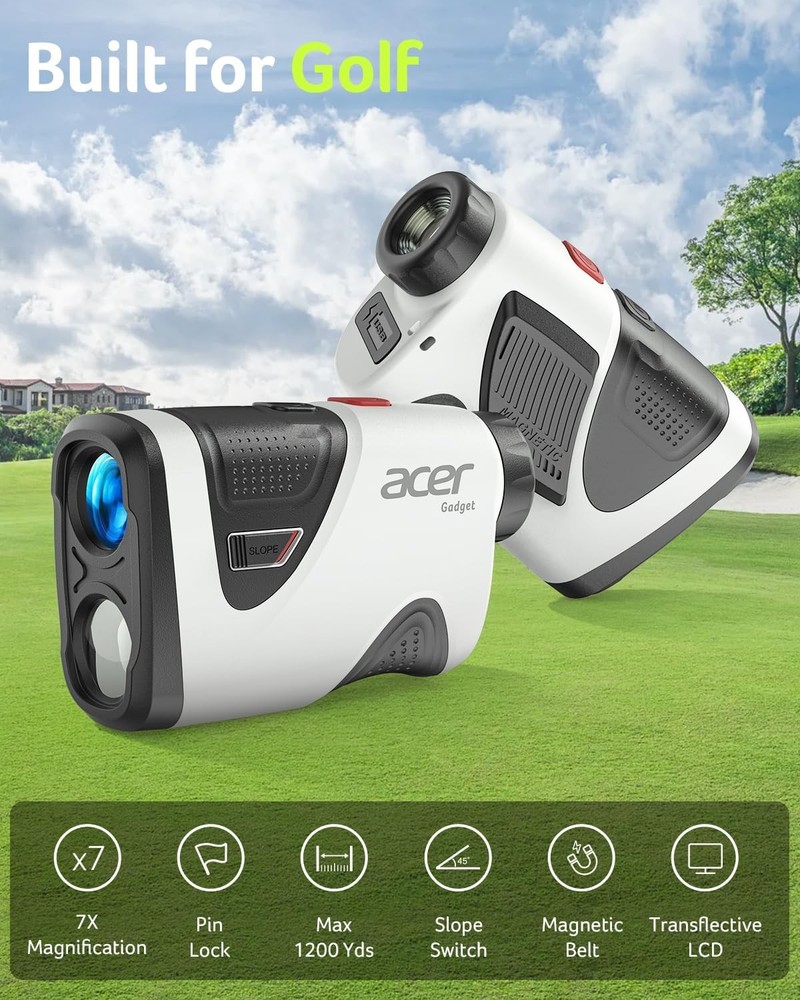 Acer Pro Slope Golf Rangefinder 1200 Yard Laser