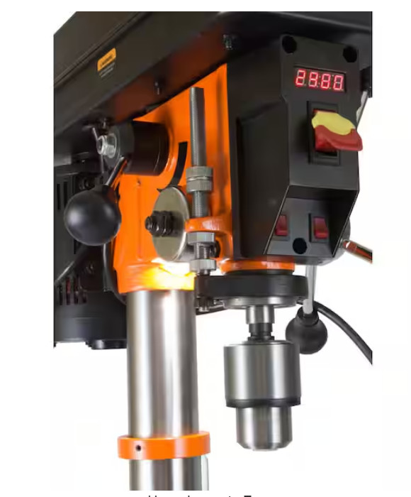 12-Inch Benchtop Cast Iron Drill Press 6. 2A Variable Speed W/ LED Work Light