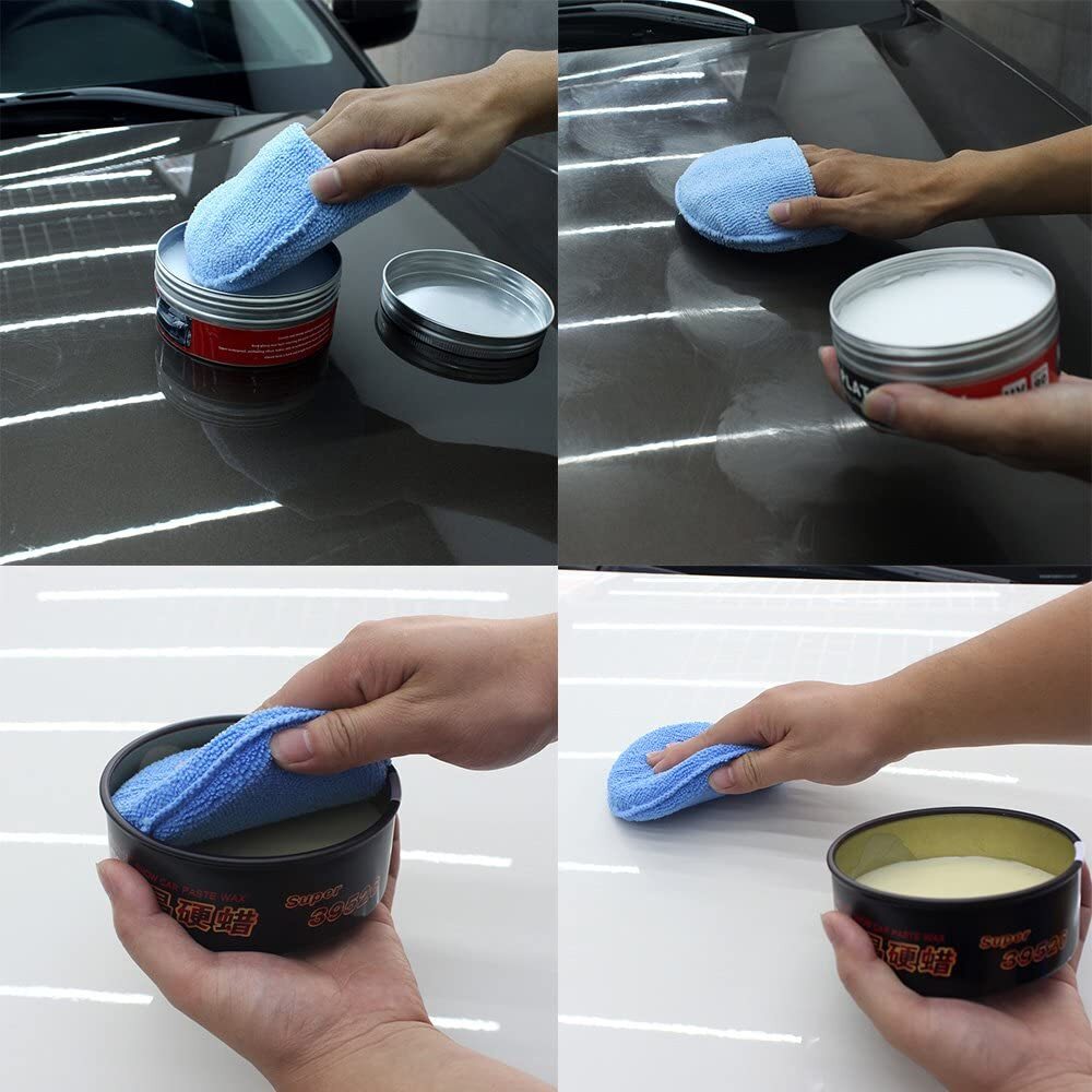 10PCS Car Wash Sponge Wax Microfiber Applicator Pads Microfiber Wax Applicator