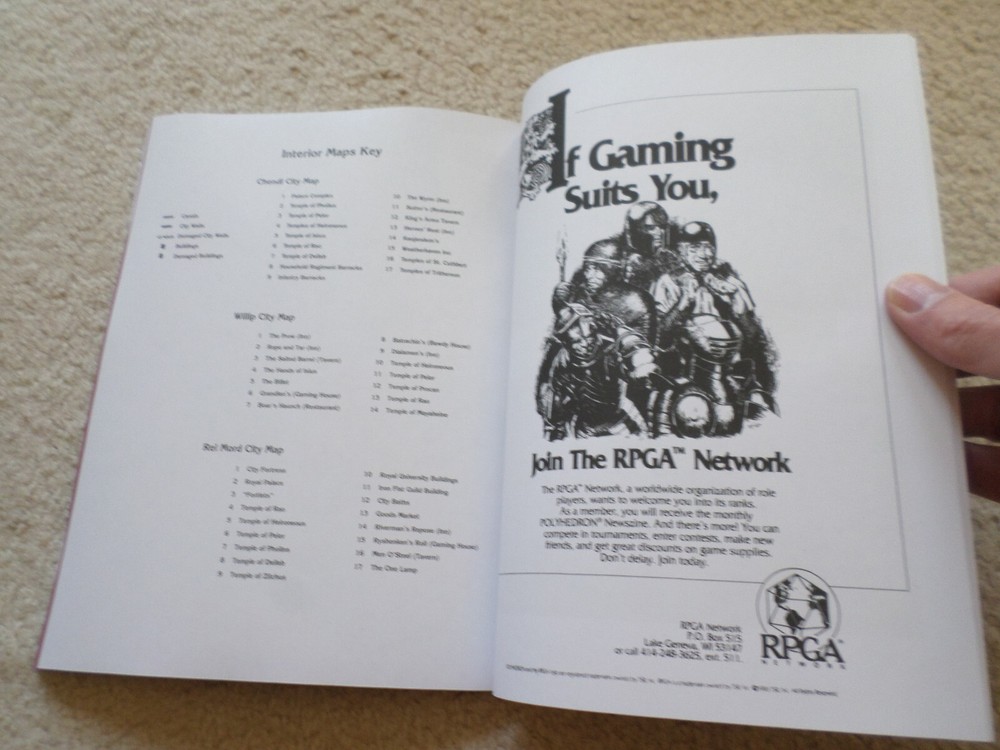 WGR4 the Marklands Dungeons & Dragons Greyhawk