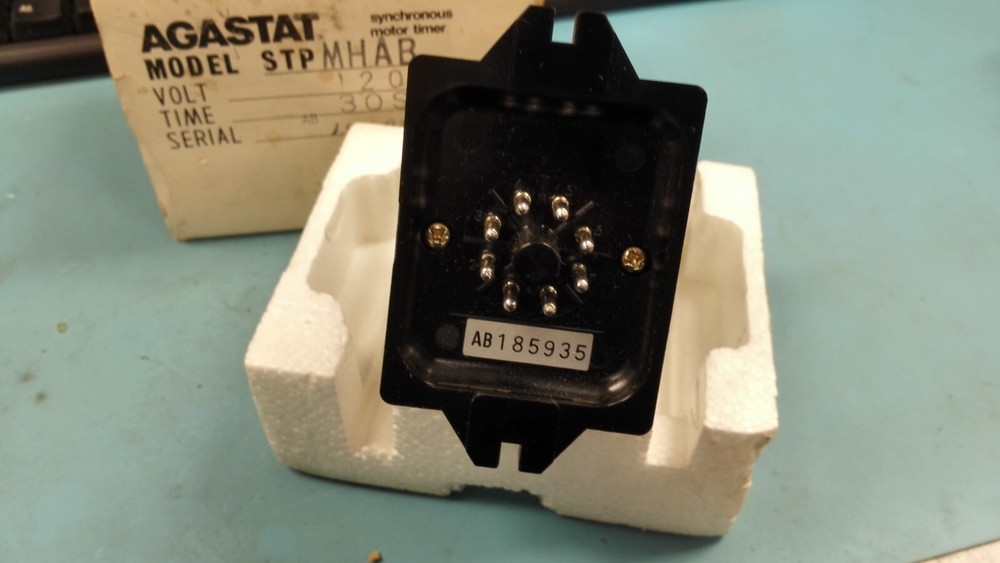 Agastat STPMHAB Timing Relay ADJUSTABLE 0-30 SECONDS