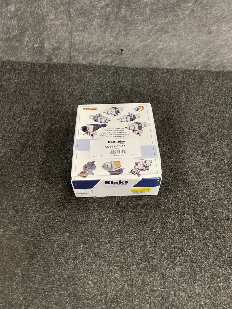DEVILBISS BY BINKS AG361-C3-14 Automatic Spray Gun Kit