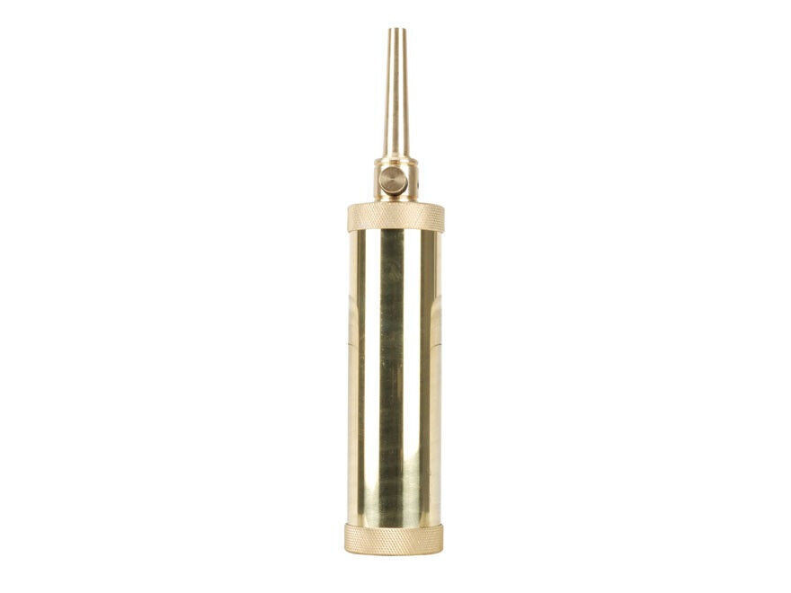 Traditions Solid Brass Black Powder Flask 30 grain spout Muzzleloading A1201 New