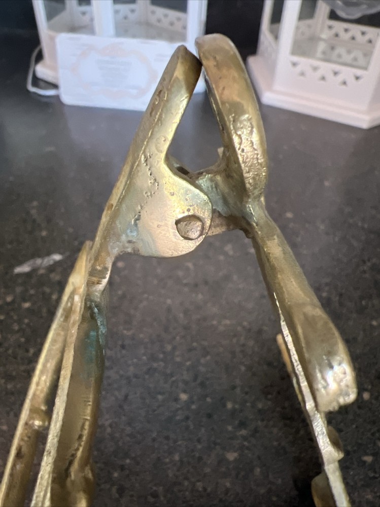 Vintage Brass Anchor Door Knocker