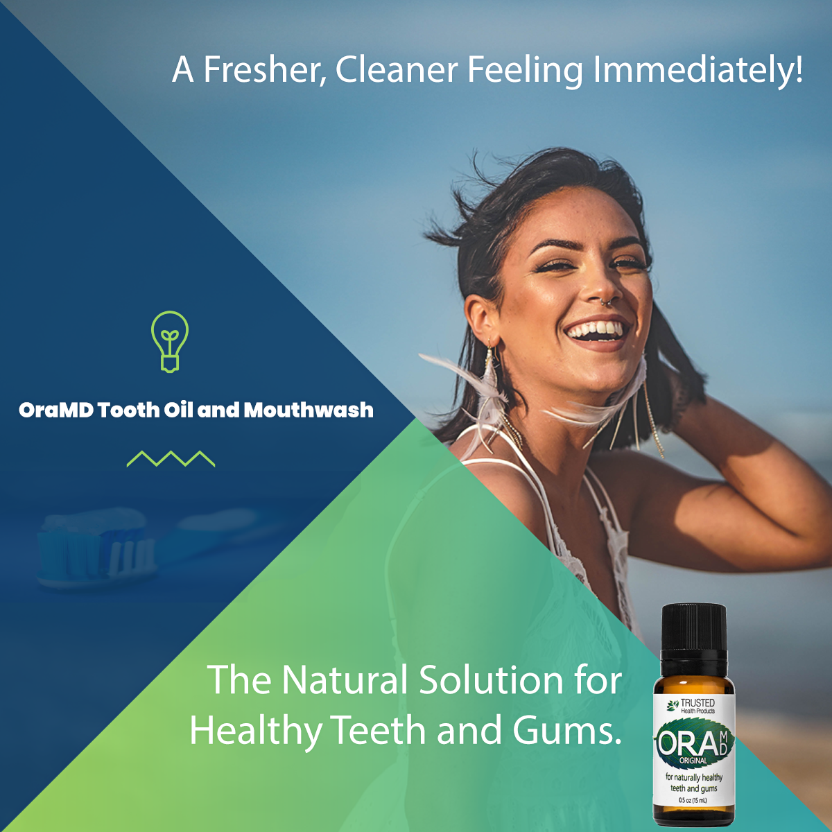 OraMD Dentist Recommended Worldwide 100% Pure Gum Disease Tooth Oil