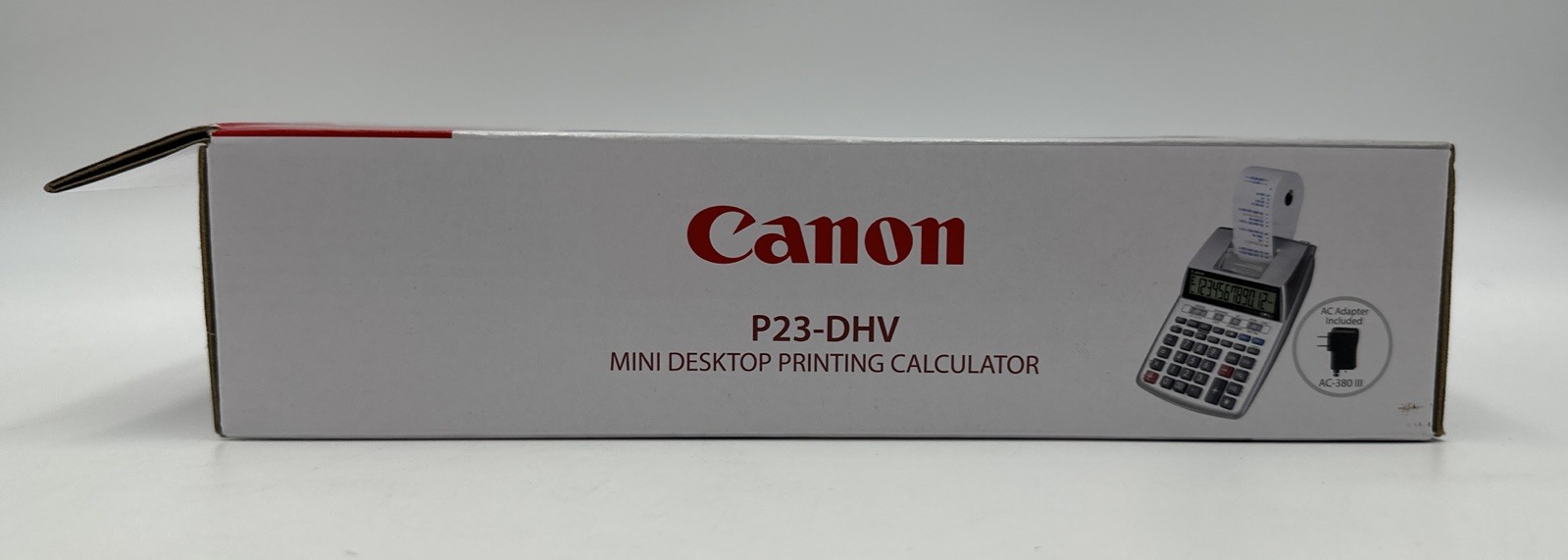 Canon P23-DHV Mini Desktop Printing Calculator ~ New