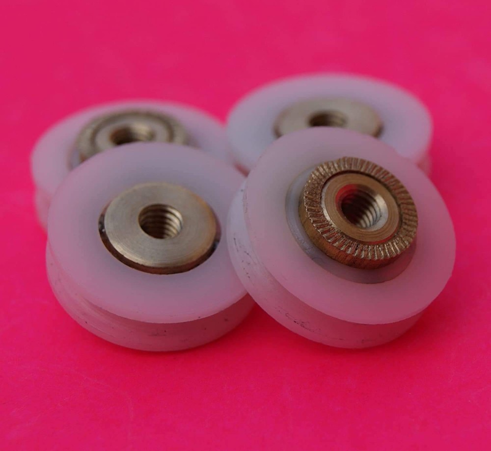 Replacement Shower Door Rollers/Runners/Wheels 19 millimeters, 19mm-8cs