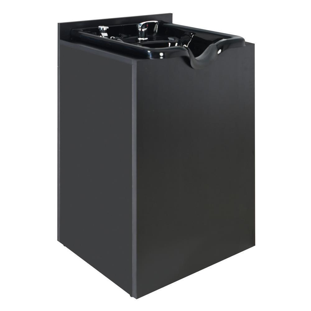 Backwash Shampoo Station Shampoo Bowl with Cabinet Hair Wash Sink for Salon Spa
