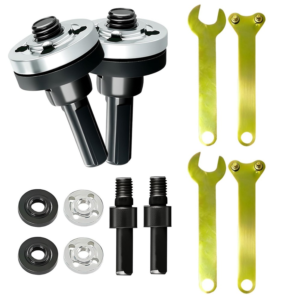 2Set Electric Drill Angle Grinder Connecting Rod Set, 10mm Conversion Angle G...