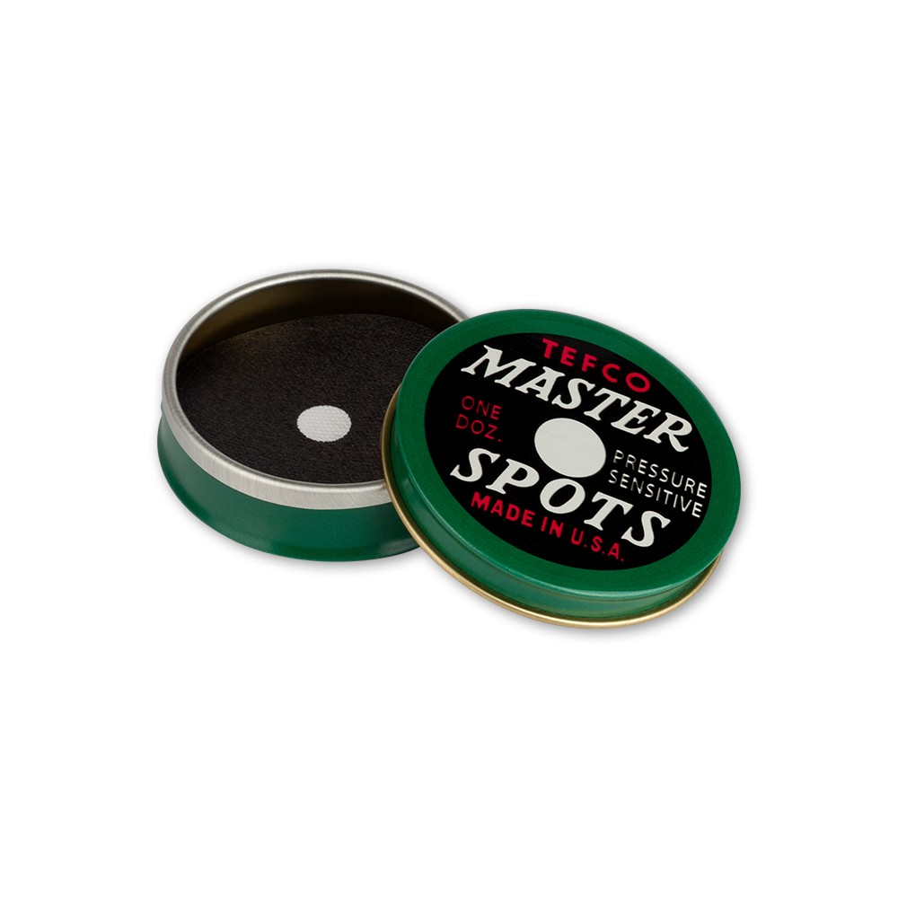 Tefco TPMS12 Pool Table Spots Tin of 12