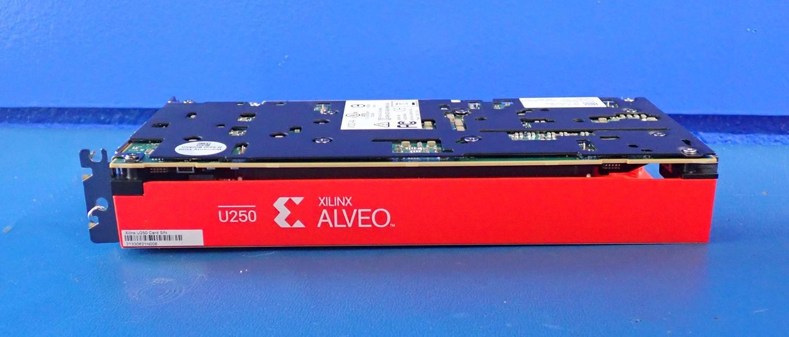 XILINX ALVEO U250 Data Center Accelerator Card w/ Power Cable | A-U250-P64G