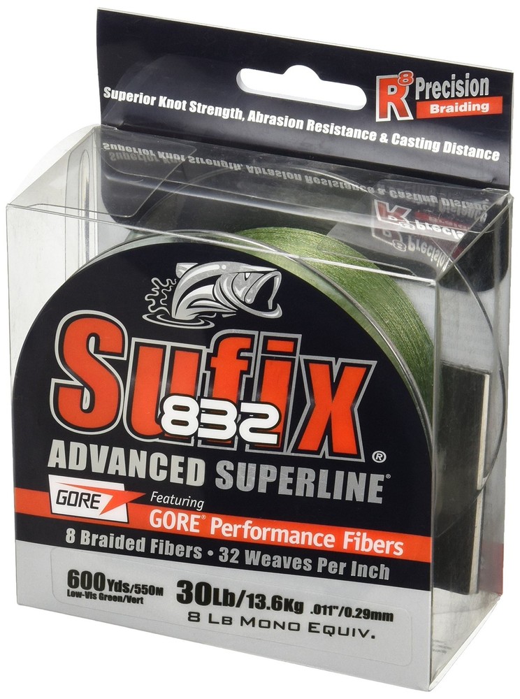 Sufix 832 Braid Line-600 Yards One Size Multi