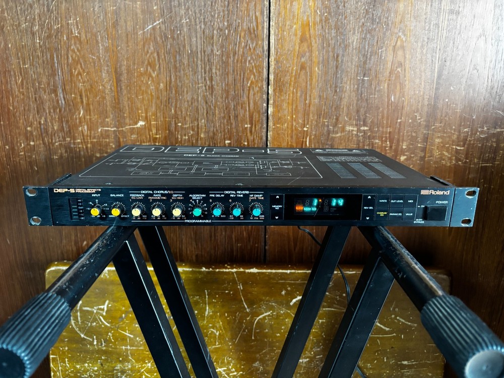 Roland DEP-5 Digital Effects Processor New internal battery