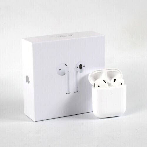 AppIe Earphone (2nd Generation)  Wireless In-Ear Headset  W/ Charging Case