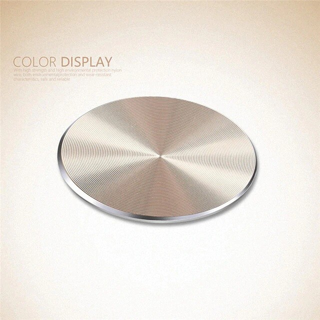 2-Pack Metal Plate Adhesive Sticker Replace For Magnetic Car Mount Phone Holder