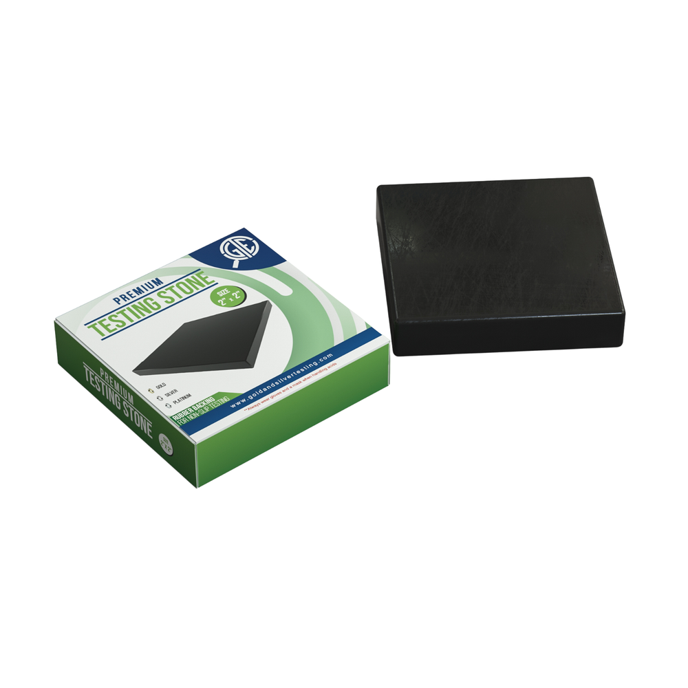 Silver Testing Kit 2 Solutions Acid with Scratch Stone & Neutralizer JSP 999