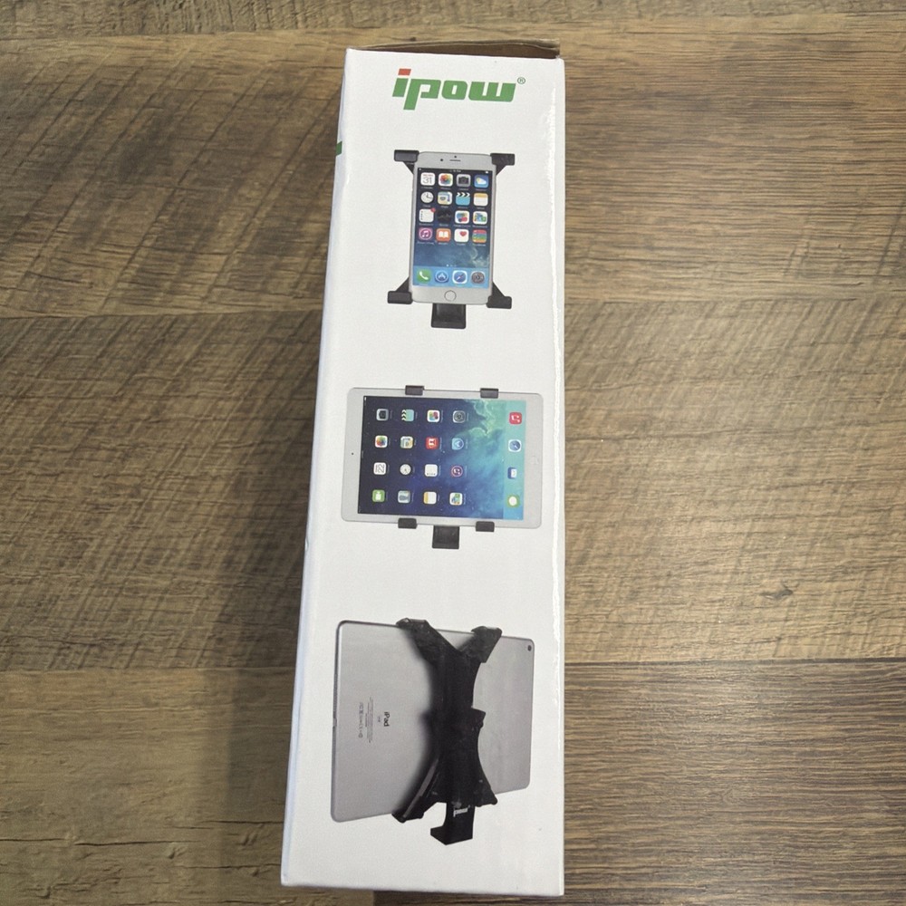 Ipow iPad Tripod Mount Adapter Universal Tablet Clamp Holder