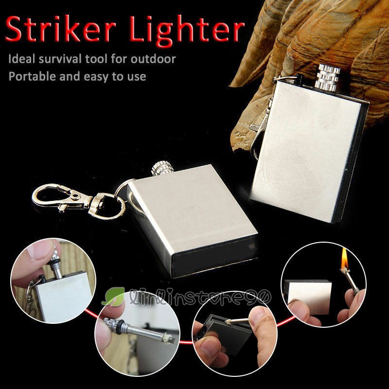 5PCS Waterproof Permanent Match Lighter Endless Match Survival Camp Fire Starter