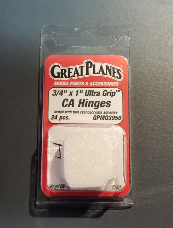 Great Planes GPMQ9500 CA hinges