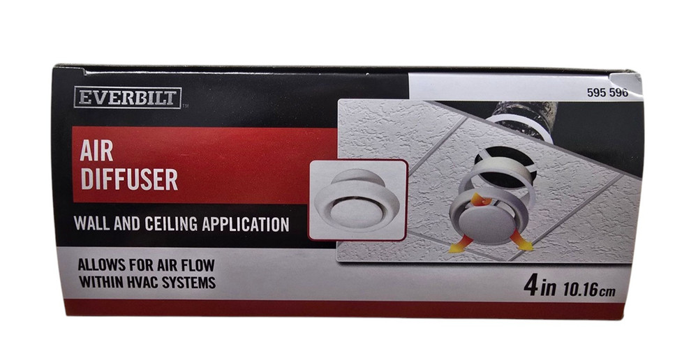 Everbilt DF4WHD 4in Air Diffuser NEW