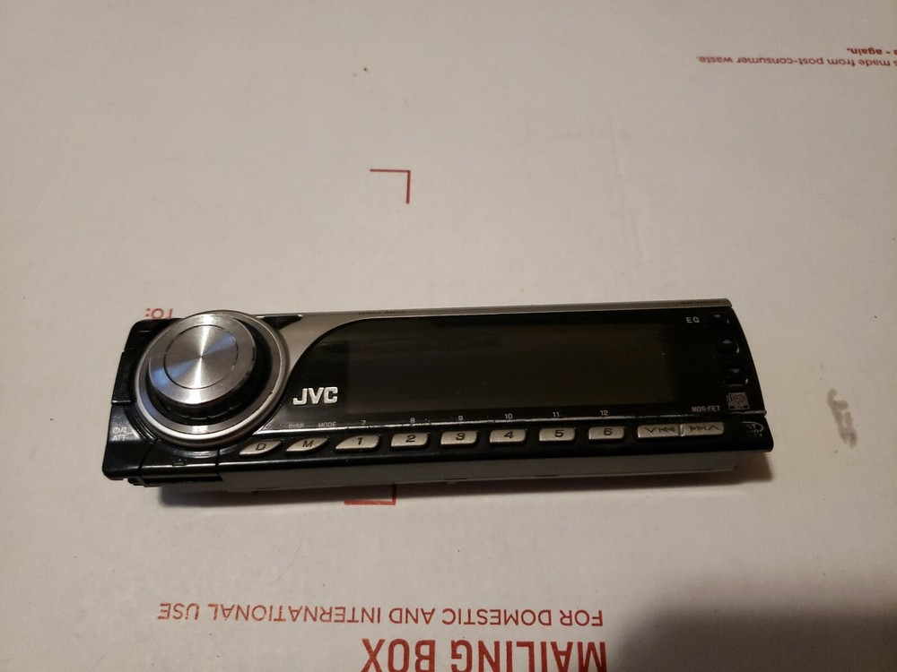 JVC KD-G830 Faceplate Only- Tested