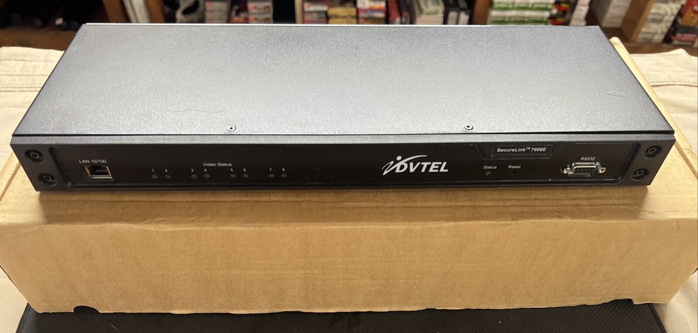 DVTEL SecureLink 7608E DVT-7608E 8-VIDEO INPUTS ENCODER