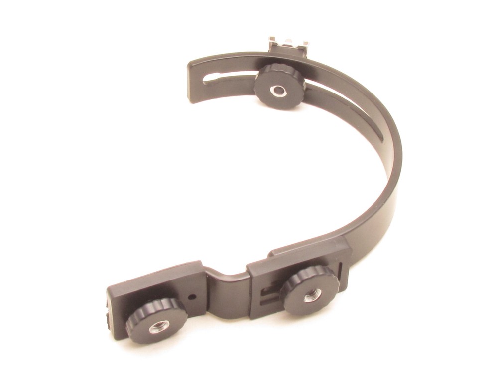 1/4" C-Shape Bracket Flash LED Video Light DC DSLR SLR Camera Mini DV Camcorder