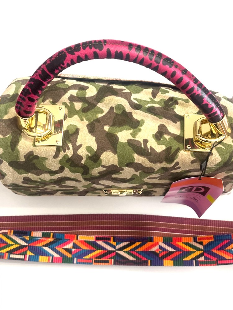 Prana 5 - Patchwork leather handbag