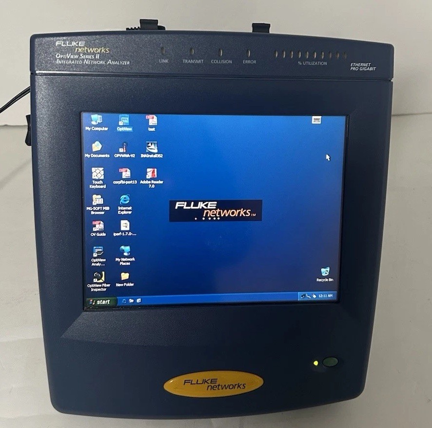 Fluke Network Optiview Series II Integrated Network Analyzer Excellent Condition