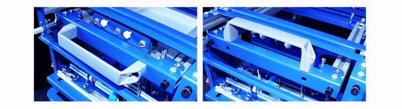 Dia. 6'' Cylinder Screen Printing Machine Curved Screen Printing Press Machine