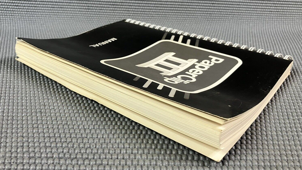 Vintage PaperClip III 3 Commodore 64/128 Computer manual