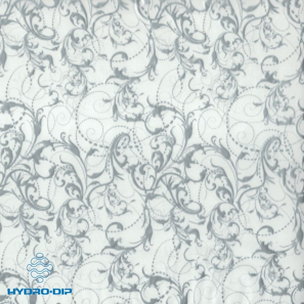 HD-I484 Silver Paisley (100 cm)