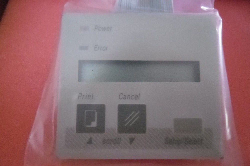 Kodak 8670 Printer User Control Panel 941363 w/ cable 3M NU 11A/B 80C