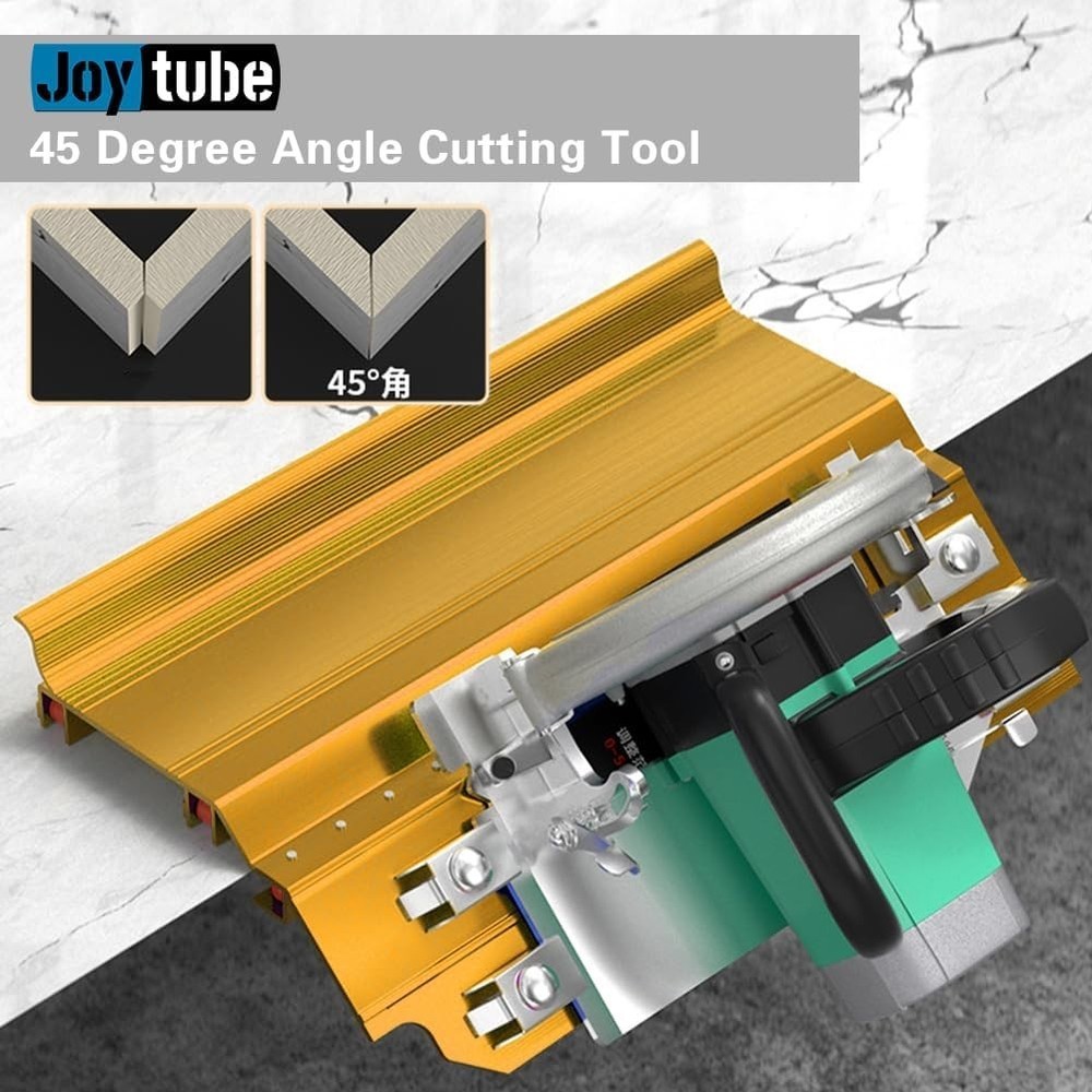 45 Degree Angle Cutting Tool Aluminum Ceramic Marble Cutting Helper Guide Cut...