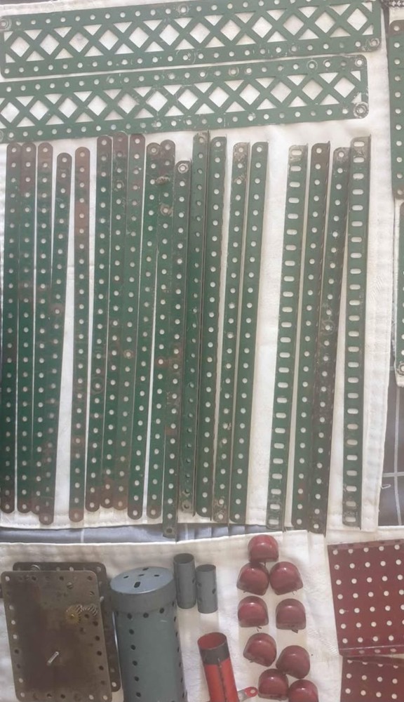 vintage meccano set