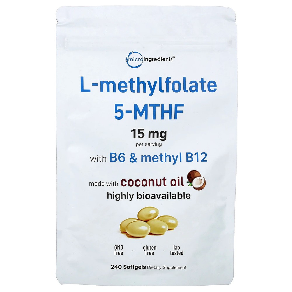 L-Methylfolate, 240 Softgels