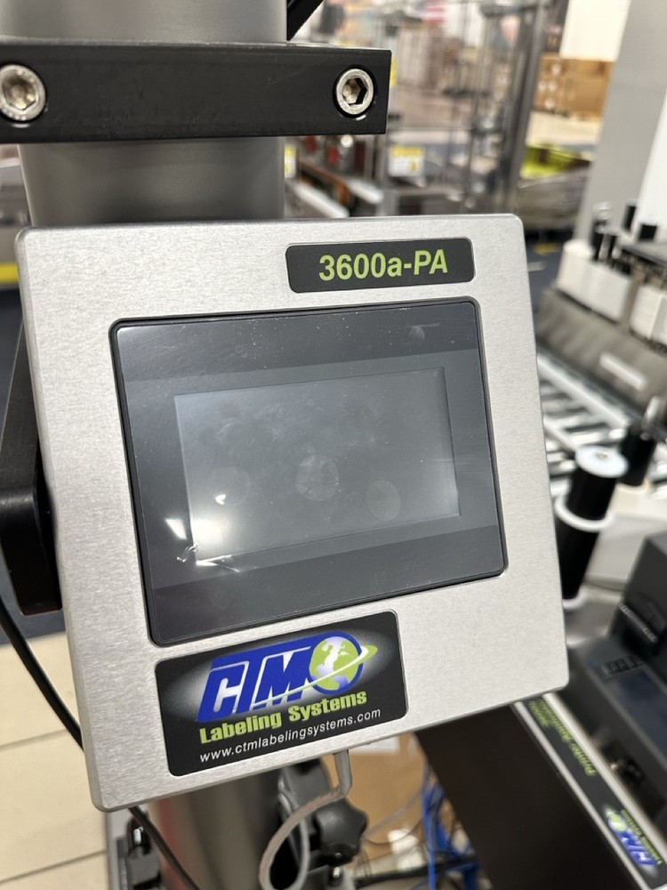 CTM 3600A-ZE511-4-2 (CTM 3600a-PA Series) Label Applicator with T-Base Stand ...