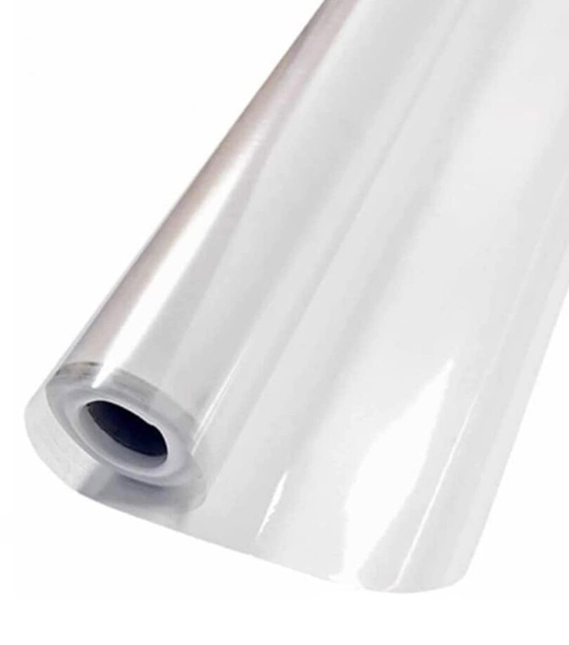 Transparent electrostatic wall protective film, suitable for graffiti on wall