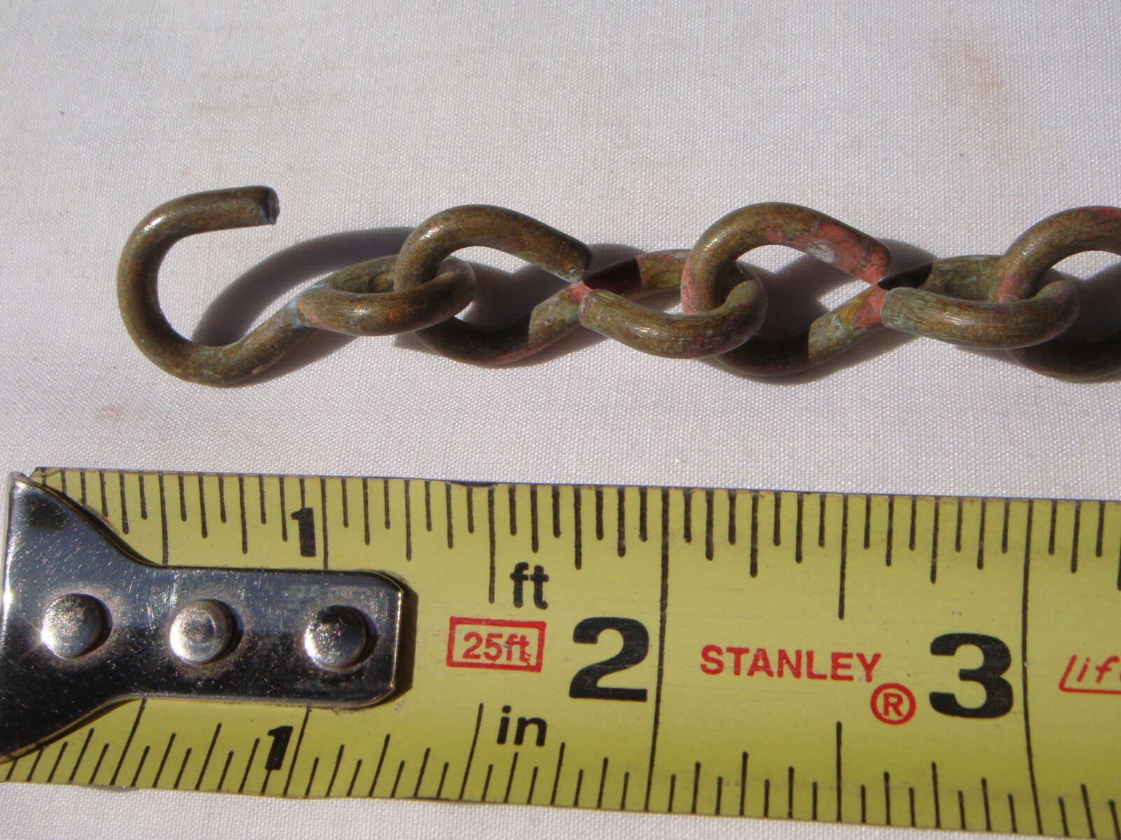 Soleri 9" Patina Replacement Hanging Chain for Mid-Size Bronze Wind Bell / Chime