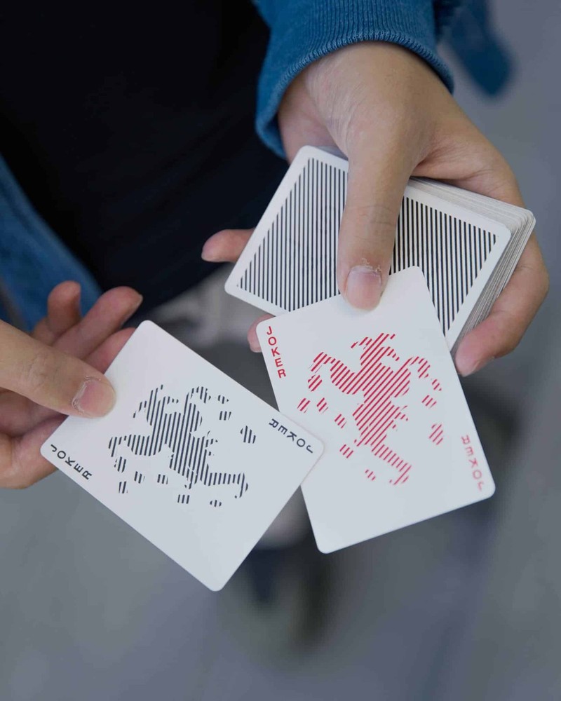 Optic Normal Playing Cards by Lotusinhand