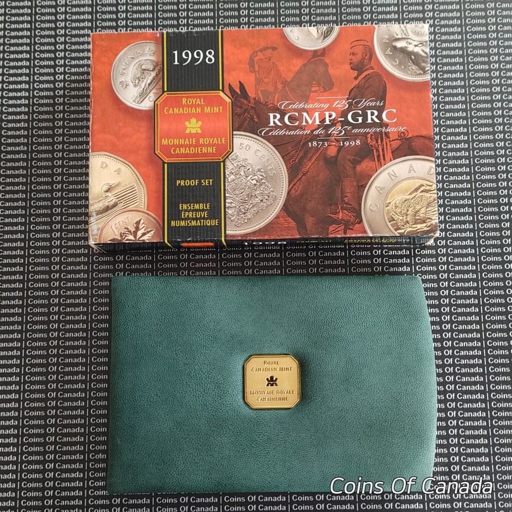1998 Canada 8 Coin Proof Set - With Special Edition Silver Dollar #coinsofcanada