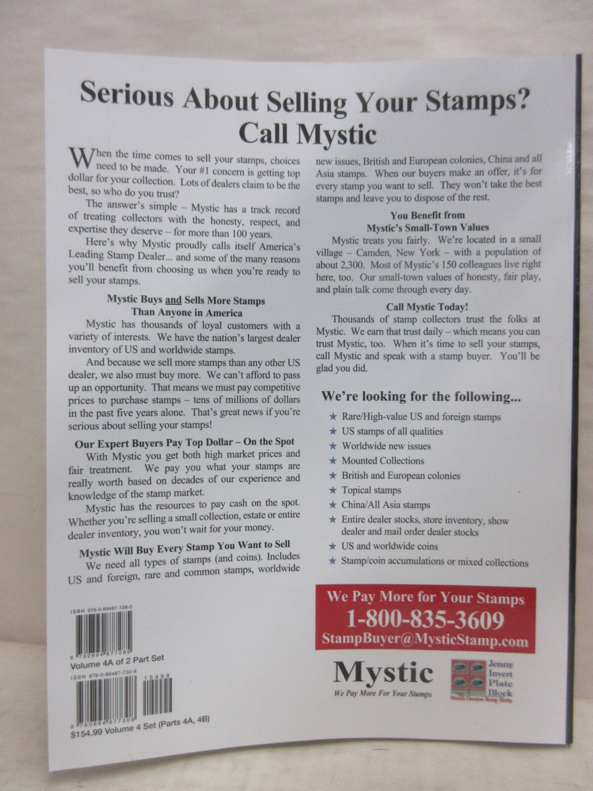 2025 Scott Standard Postage Stamp Catalog Volume 4 A/B Worldwide Countries J-M