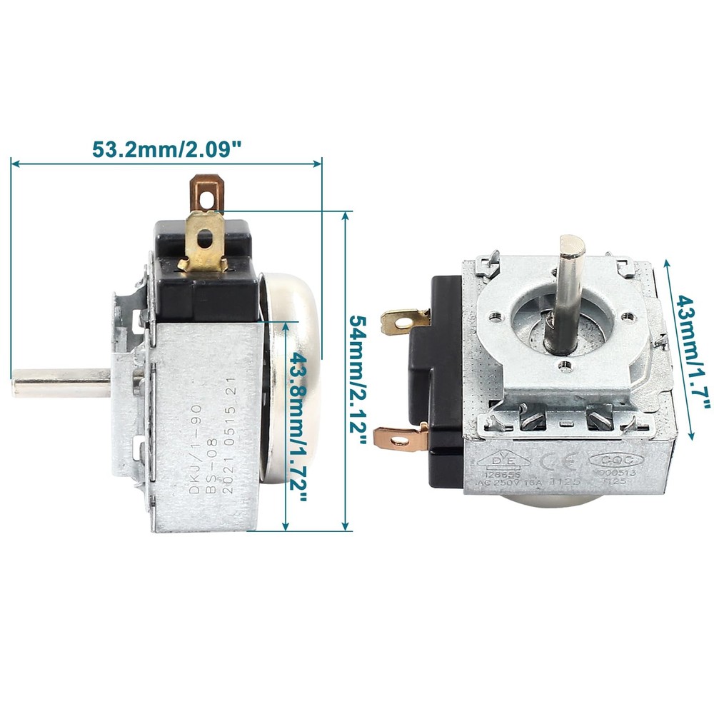 DKJ-Y 90 Minutes 15A 125V 16A 250V Delay Timer Switch Time Controller for Ele...