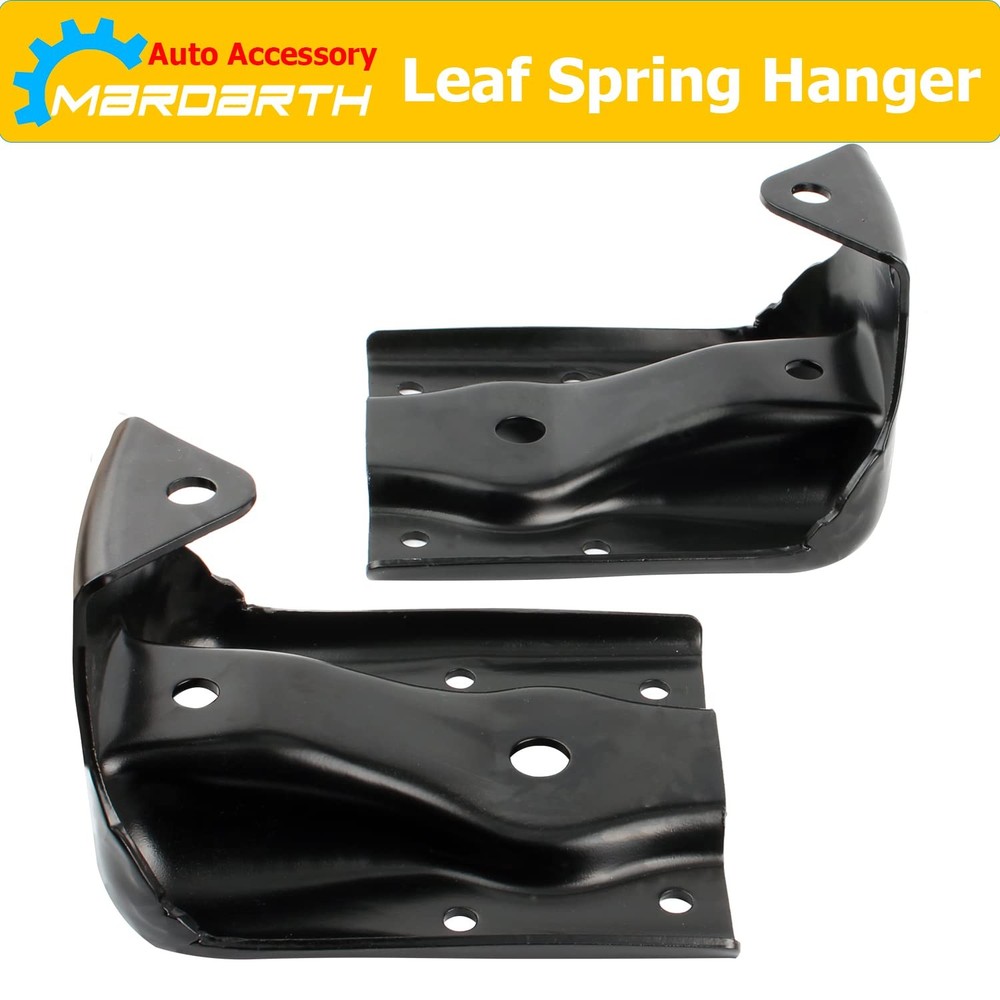 12474021 Rear Leaf Spring Bracket Kit Compatible With 1999-2015 Silverado Sie...
