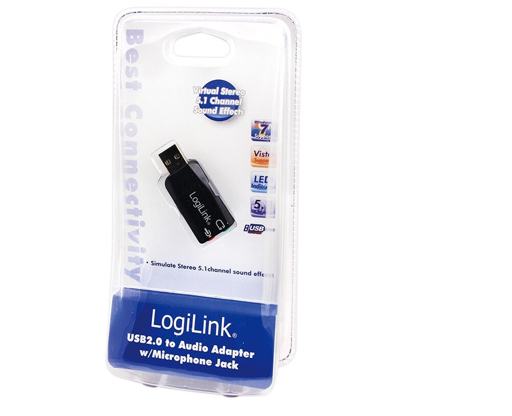 LogiLink USB Soundkarte 5.1 channels