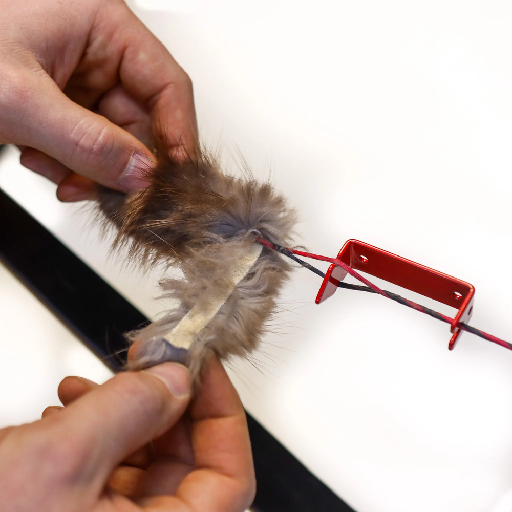 Beaver Fur Bow String Silencers - Beaver Ball - String Dampener