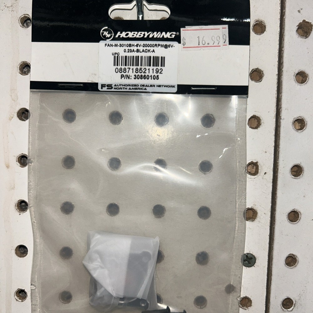 Hobbywing 30860105 Black Fan