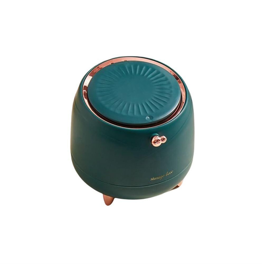0.4 Gallon Small Trash Can Kitchen Garbage Mini Bathroom OD Green