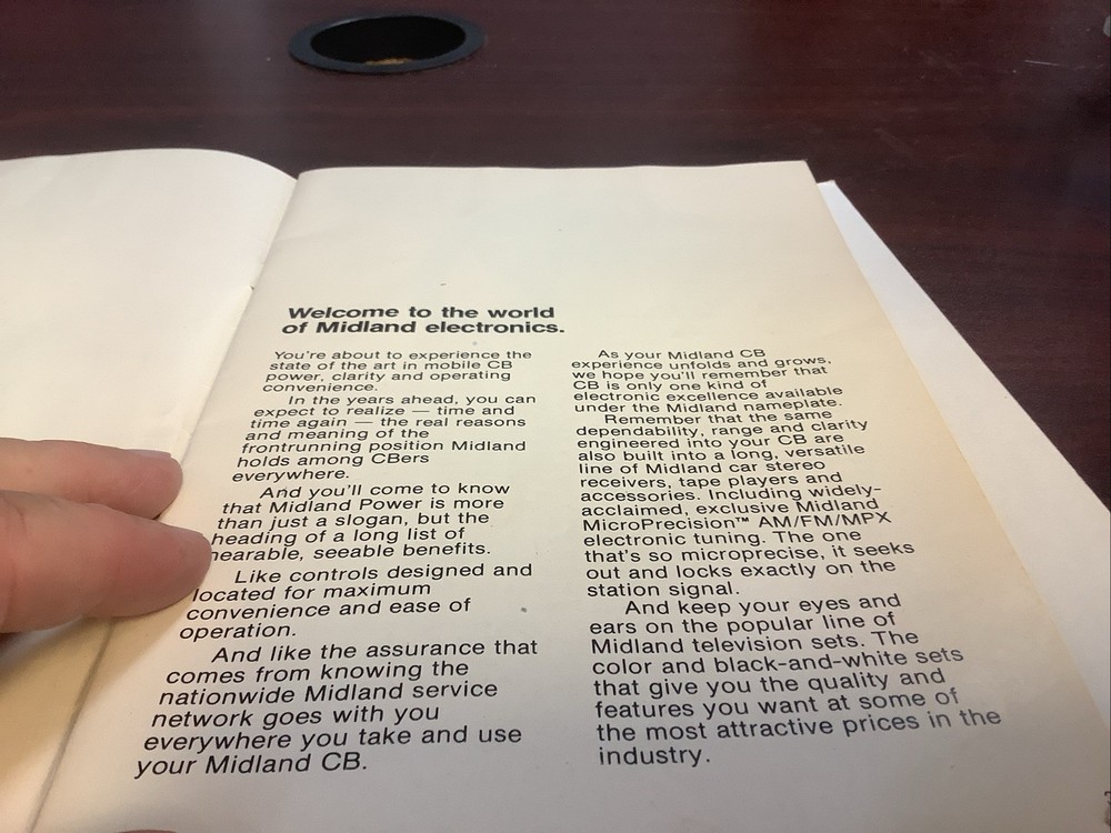 Midland 200M CB Owner’s Manual